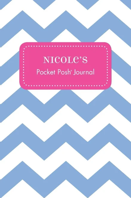 Nicole'S Pocket Posh Journal, Chevron