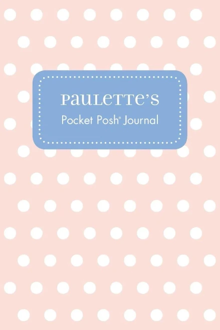 Paulette'S Pocket Posh Journal, Polka Dot
