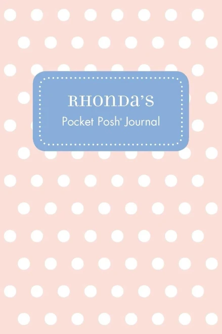 Rhonda'S Pocket Posh Journal, Polka Dot