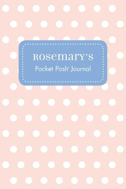 Rosemary'S Pocket Posh Journal, Polka Dot