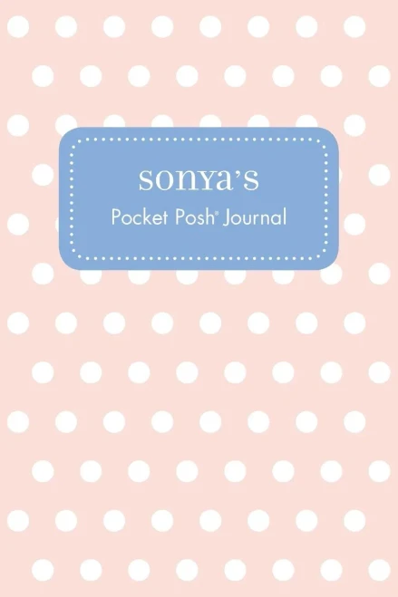 Sonya'S Pocket Posh Journal, Polka Dot