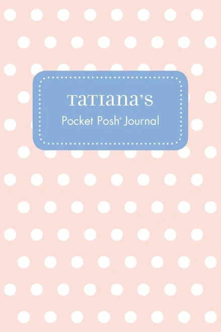 Tatiana'S Pocket Posh Journal, Polka Dot