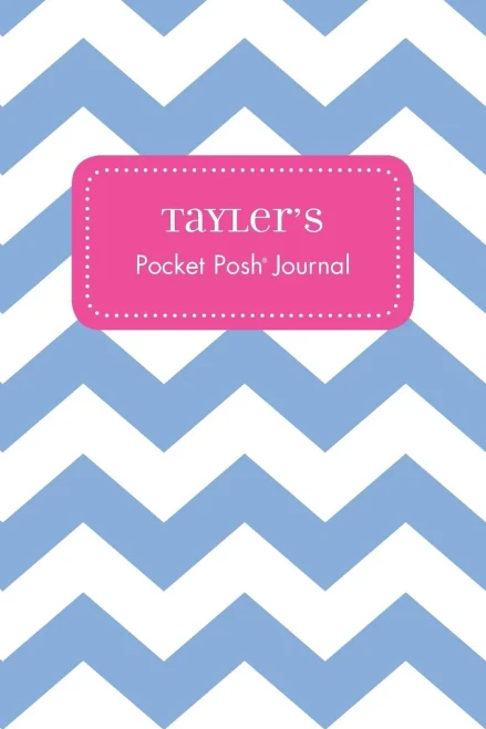 Tayler'S Pocket Posh Journal, Chevron