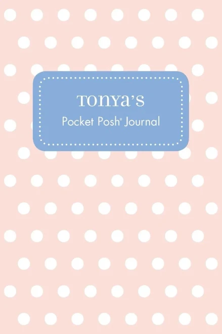 Tonya'S Pocket Posh Journal, Polka Dot