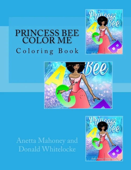 Princess Bee Color Me: Coloring Book