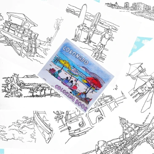 Coronado Coloring Book