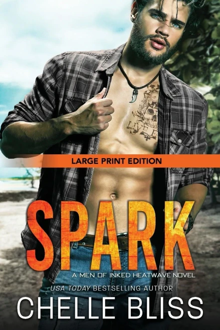 Spark: Large Print (Men of Inked: Heatwave)