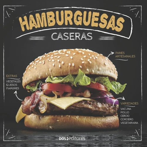 HAMBURGUESAS CASERAS: panes artesanales (Spanish Edition)