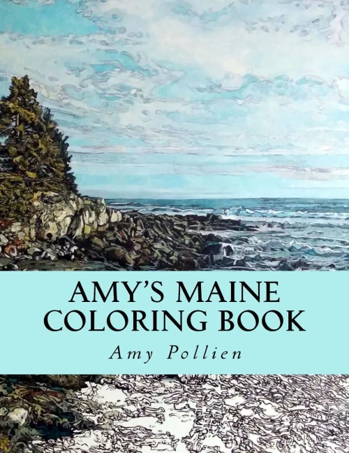 Amy'S Maine Coloring Book: Book 1, Houses And Environs