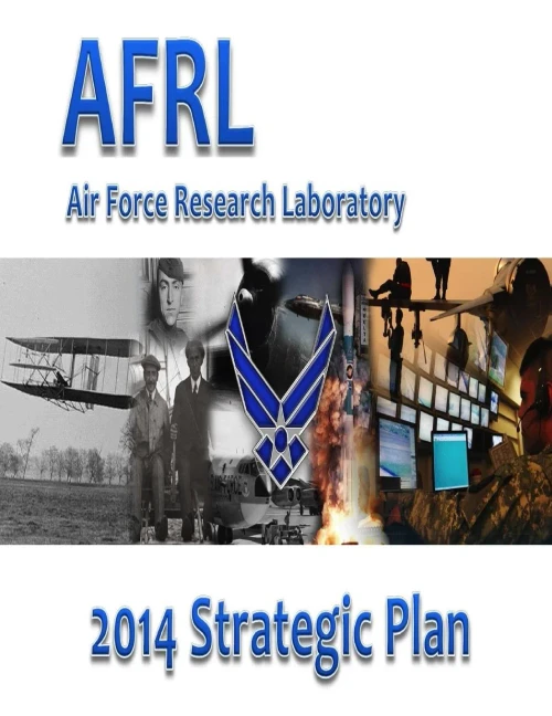 Air Force Research Laboratory 2014 Strategic Plan