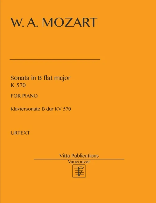 Sonata In B Flat Major