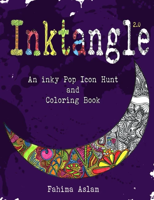 Inktangle 2.0: An Inky Pop Icon Hunt And Coloring Book