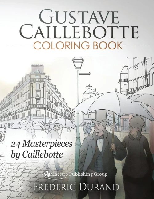 Gustave Caillebotte Coloring Book: 24 Masterpieces By Caillebotte
