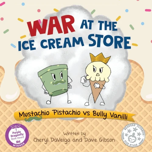 War at the Ice Cream Store: Mustachio Pistachio vs Bully Vanilli (Frank TL Frogg and Friends) - Paperback