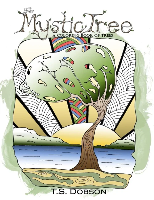 The Mystic Tree: A Coloring Book Of Trees