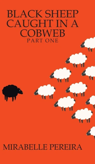 Black Sheep Caught In A Cobweb