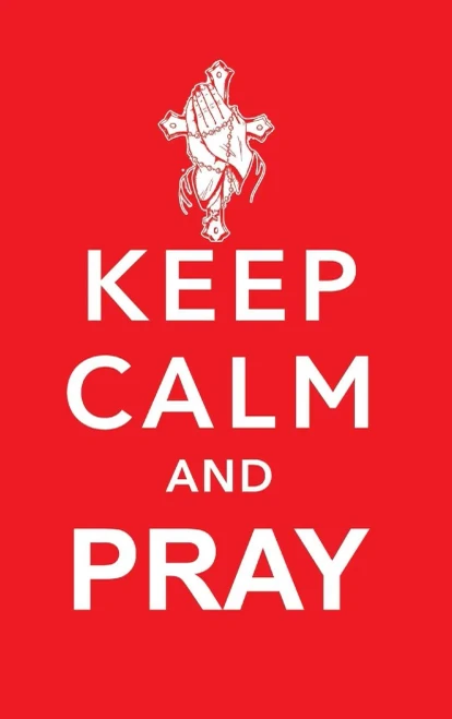 Keep Calm And Pray: A Blank Journal - Christian Diary, Christian Notebook, Lined, 120 Pages, 6 X 9 Inches, Blank Book