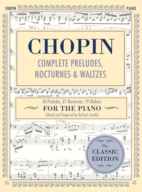 Complete Preludes, Nocturnes & Waltzes: 26 Preludes, 21 Nocturnes, 19 Waltzes For Piano (Schirmer'S Library Of Musical Classics)