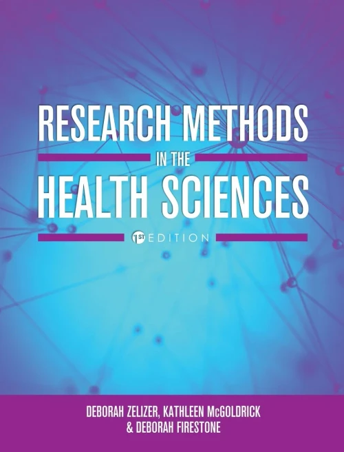 Research Methods In The Health Sciences