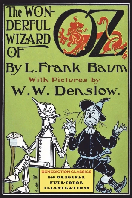 The Wonderful Wizard of Oz: (With 148 original full-color illustrations) - Paperback