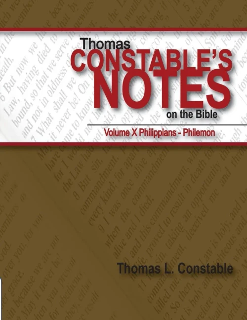 Thomas Constable'S Notes On The Bible: Volume X