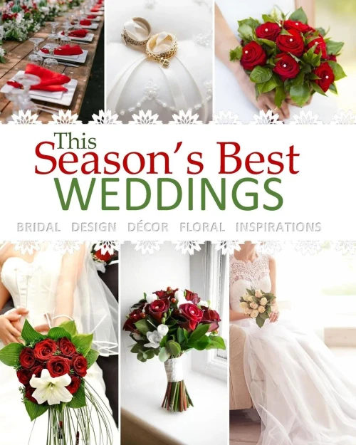 Season'S Best Weddings: Bridal Design Decor Floral Inspirations February 2017 Beautiful Wedding Book With Wedding Invitations In All Departments ... All D Bridal Shower Party Supplies In All Dep