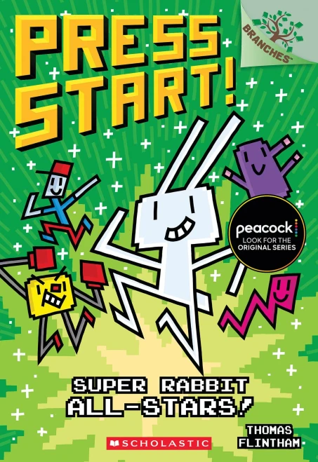 Super Rabbit All-Stars!: A Branches Book (Press Start!)