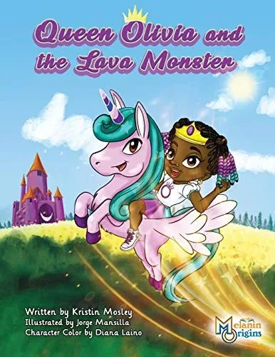 Queen Olivia and the Lava Monster - Paperback