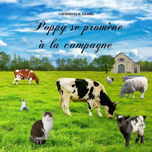 Poppy se promène à la campagne (Chat alors! Les aventures de Poppy.) (French Edition)
