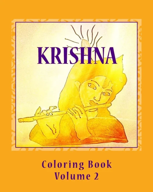 Krishna-Coloring (Coloring Book) (Volume 2)