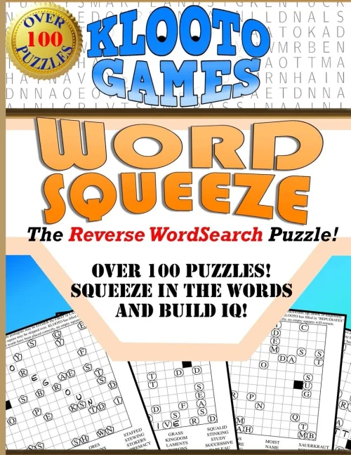 Klooto Games Word Squeeze: The Reverse Wordsearch Puzzle!