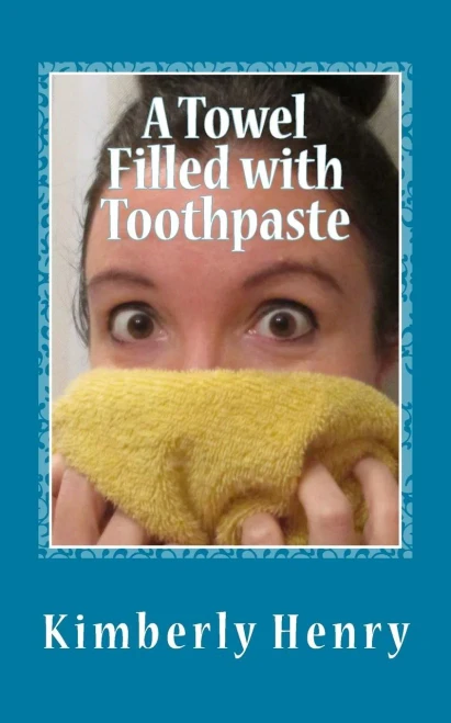 A Towel Filled With Toothpaste