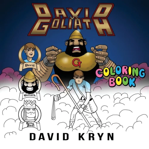 David Vs Goliath Coloring Book