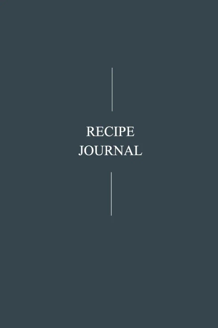 Recipe Journal - 9781034203940