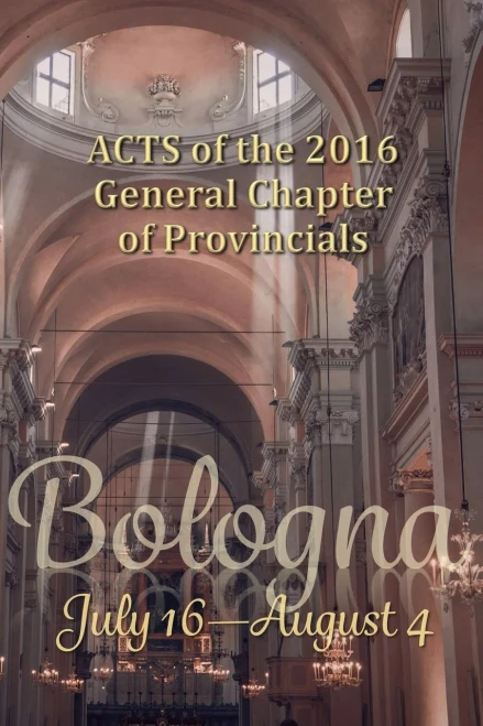 Acts Of The 2016 General Chapter Of Provincials