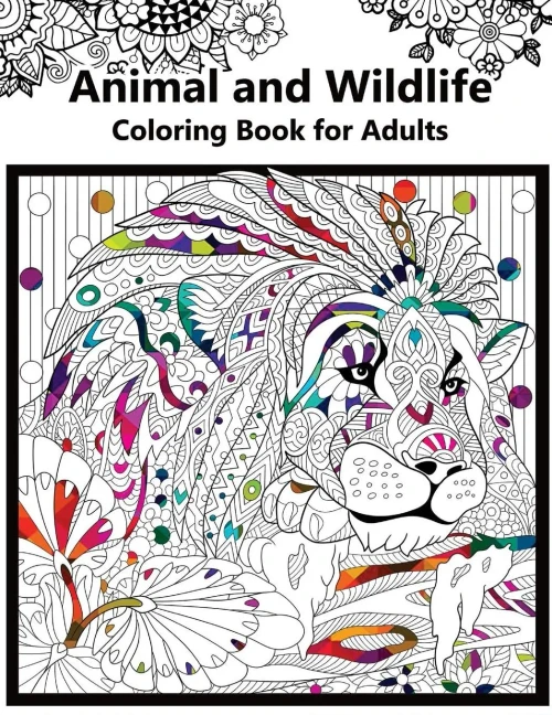 Animal And Wildlife Coloring Book For Adutls: Animals And Magic Dream Design (Adults Coloring Books)