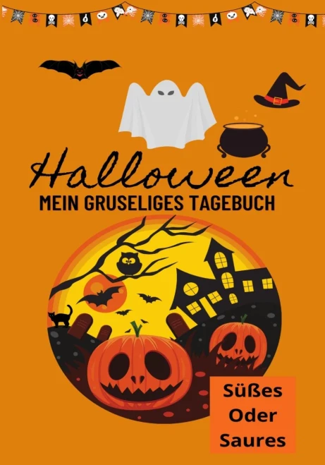 Halloween Mein Gruseliges Tagebuch: Süßes oder Saures (German Edition)