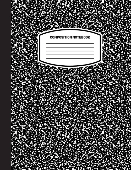 Classic Composition Notebook: (8.5x11) Wide Ruled Lined Paper Notebook Journal (Black) (Notebook for Kids, Teens, Students, Adults) Back to School and Writing Notes