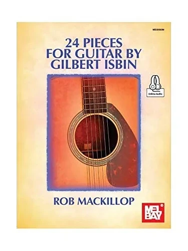 24 Pieces For Guitar By Gilbert Isbin