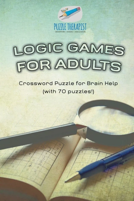 Logic Games For Adults | Crossword Puzzle For Brain Help (With 70 Puzzles!)