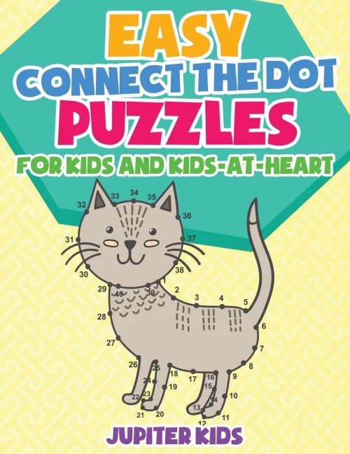 Easy Connect The Dot Puzzles For Kids And Kids-At-Heart