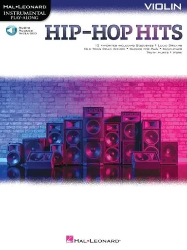 Hip-Hop Hits For Violin Play-Along With Online Audio (Hal Leonard Instrumental Play-Along)