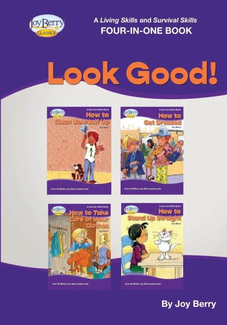 A Living Skills And Survival Skills Four-In-One Book - Look Good!!