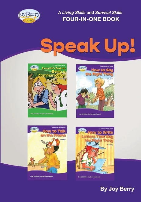 A Living Skills And Survival Skills Four-In-One Book - Speak Up!