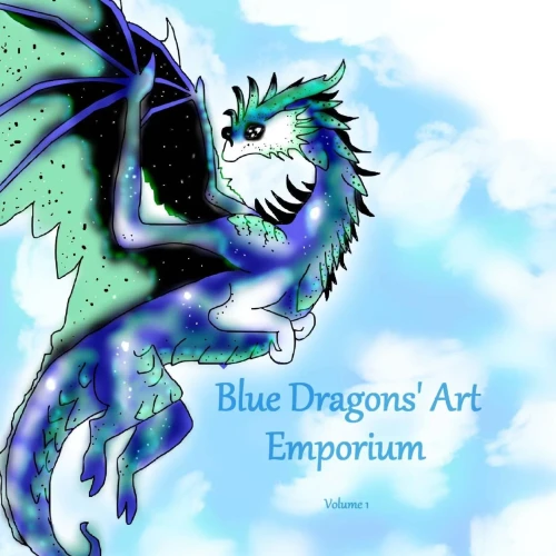 Blue Dragons Art Emporium Book Vol. 1 (Mythical Art)