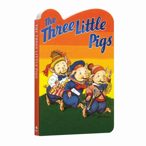 The Three Little Pigs - Board Book. (Children's Die-Cut Board Book)