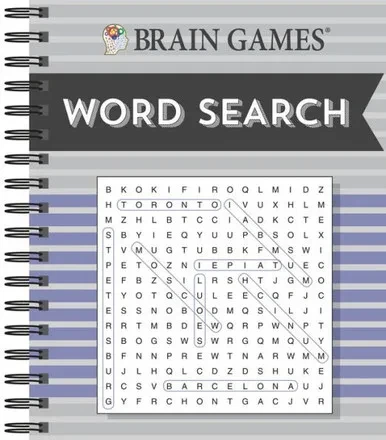 Brain Games - Word Search (Purple)