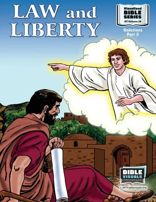 Law And Liberty: New Testament Volume 28: Galatians Part 3 (Visualized Bible Flash Card Format)