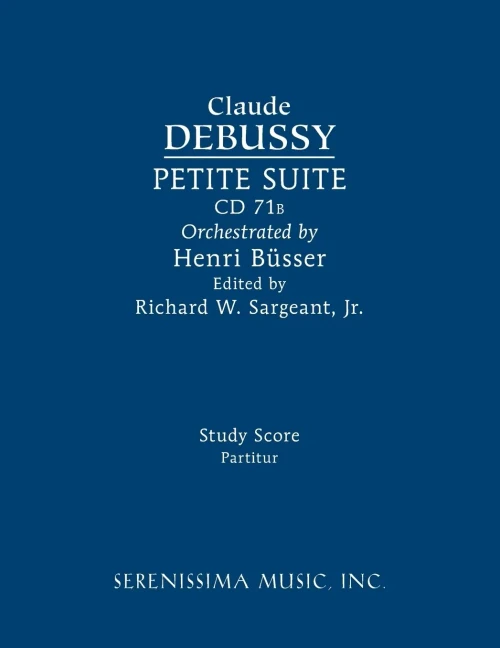 Petite Suite, Cd 71B: Study Score