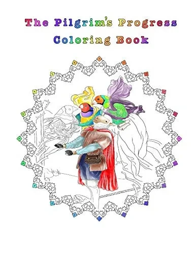 The Pilgrim's Progress Coloring Book: A classic literature coloring book reinvented with realistic animal characters!